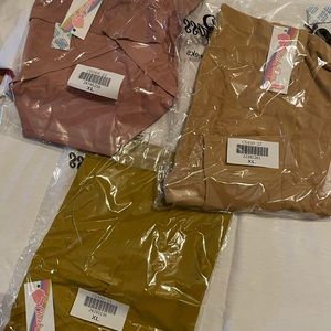 Brand new Cheek Boss boy shorts size XL in neutral colors